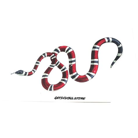 gucci snake car decal|Gucci Snake Stickers for Sale .